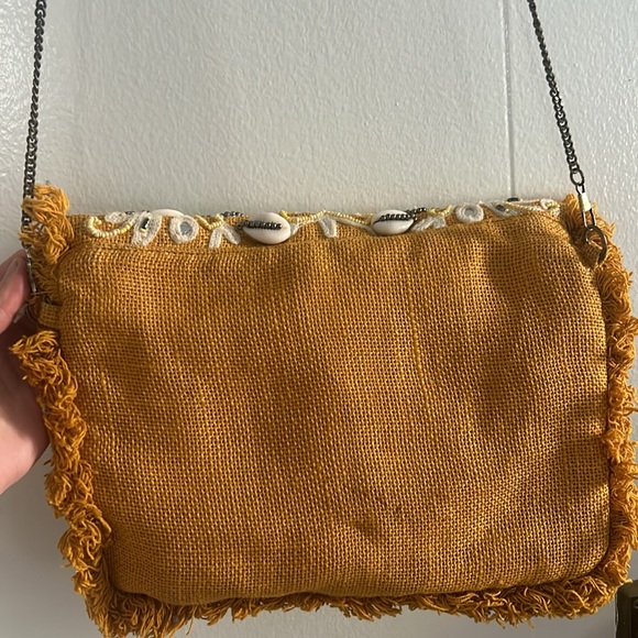 Should bag with beading, embroidery and sea shells - Picture 4 of 4